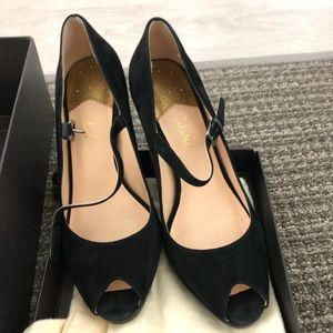 Cole Haan Carma OT Air Mary Jane Peep Toe Pumps 7
